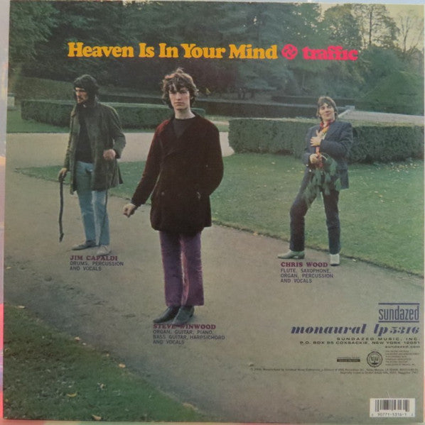 Traffic – Heaven Is In Your Mind LP vinyl record, image 3 of 6