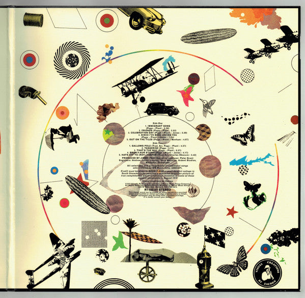 Led Zeppelin – Led Zeppelin III LP vinyl record, image 3 of 7