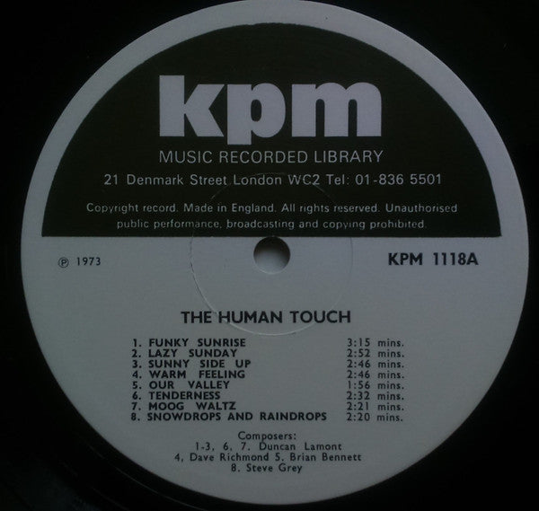 Various – The Human Touch LP vinyl record, image 3 of 4