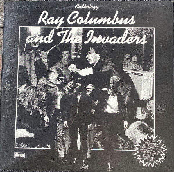 Ray Columbus & The Invaders – Anthology LP vinyl record, image 1 of 6