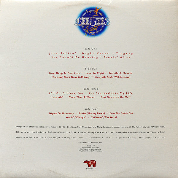 Bee Gees – Greatest (2xLP) LP vinyl record, image 2 of 10