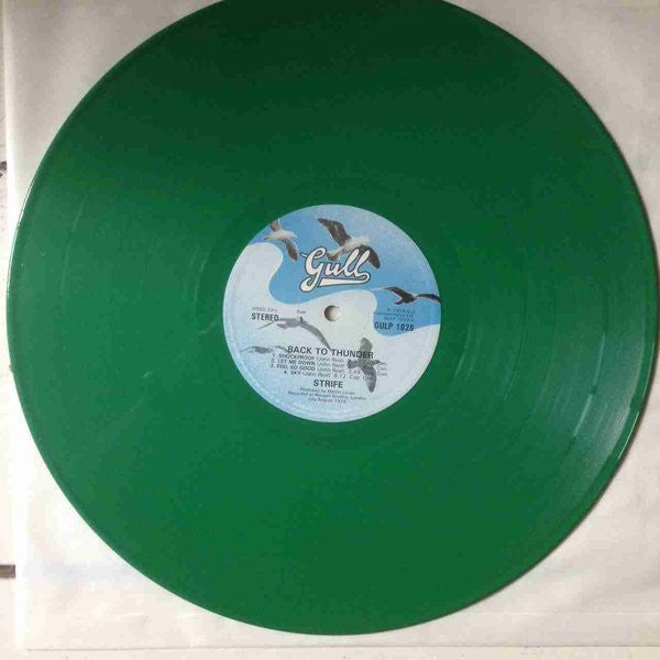 Strife – Back To Thunder LP vinyl record, image 4 of 6