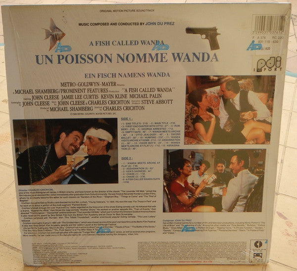John Du Prez – A Fish Called Wanda / Un Poisson Nomme Wanda LP vinyl record, image 2 of 3