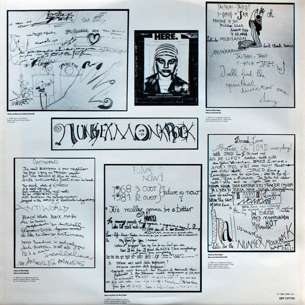 Nina Hagen – Nunsexmonkrock LP vinyl record, image 5 of 6