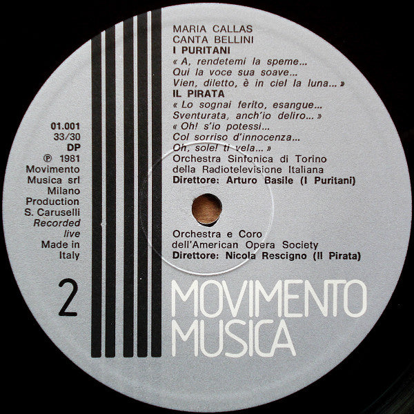 Vincenzo Bellini, Maria Callas – Norma . La Sonnambula . I Puritani . Il Pirata LP vinyl record, image 4 of 4