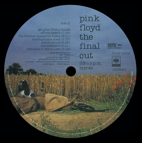 Pink Floyd – The Final Cut LP vinyl record, image 6 of 10