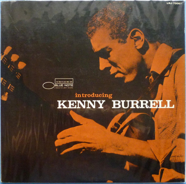 Kenny Burrell – Introducing Kenny Burrell LP vinyl record, image 1 of 3