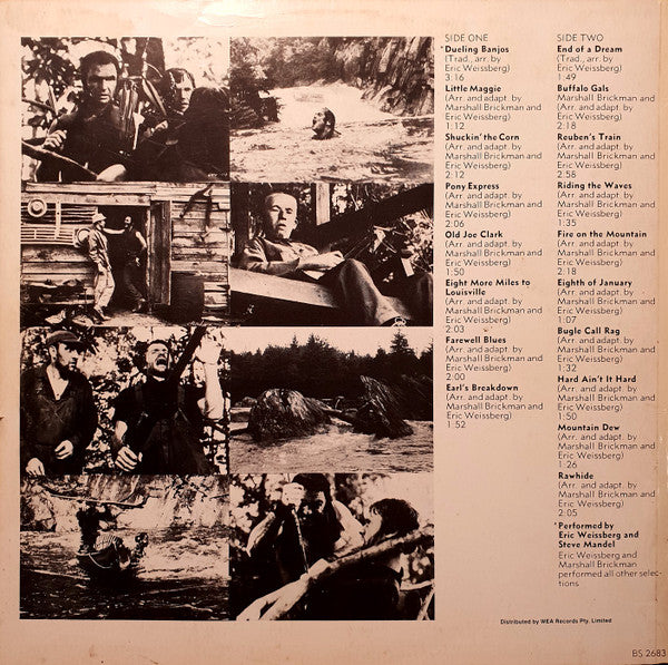Eric Weissberg, Steve Mandell – Dueling Banjos From The Original Motion Picture Sound Track Deliverance And Additional Music LP vinyl record, image 2 of 4