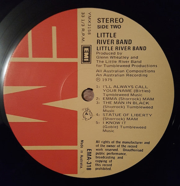 Little River Band – Little River Band LP vinyl record, image 6 of 6