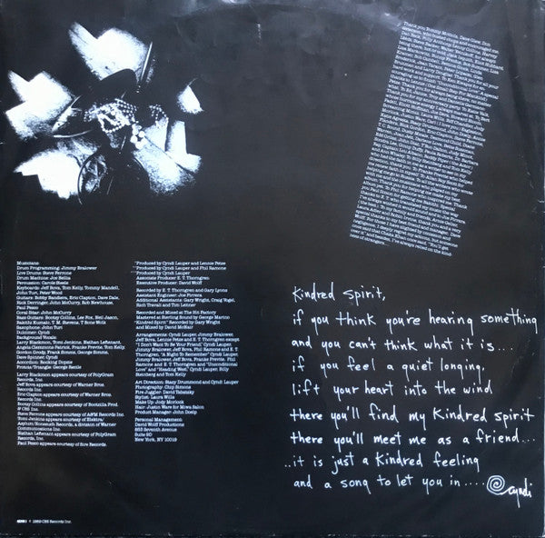 Cyndi Lauper – A Night To Remember LP vinyl record, image 5 of 6