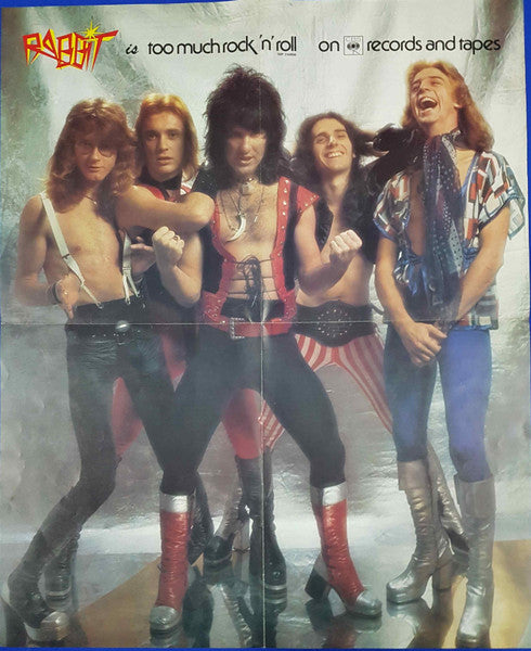 Rabbit – Too Much Rock 'n' Roll LP vinyl record, image 5 of 5