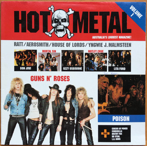 Various – Hot Metal Volume 1 LP vinyl record, image 1 of 6