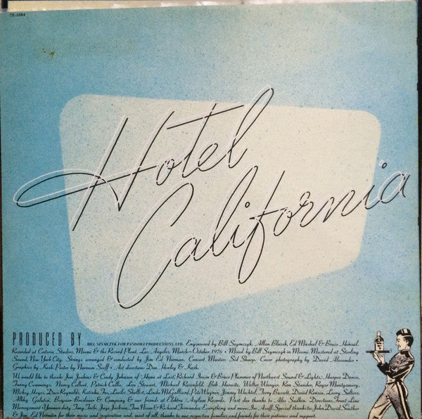 Eagles – Hotel California LP vinyl record, image 7 of 10