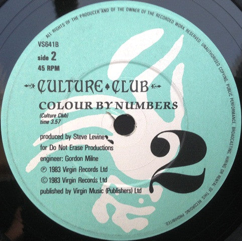 Culture Club – Victims 7" vinyl record, image 4 of 7