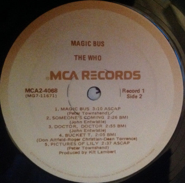 The Who – Magic Bus / The Who Sings My Generation LP vinyl record, image 6 of 8