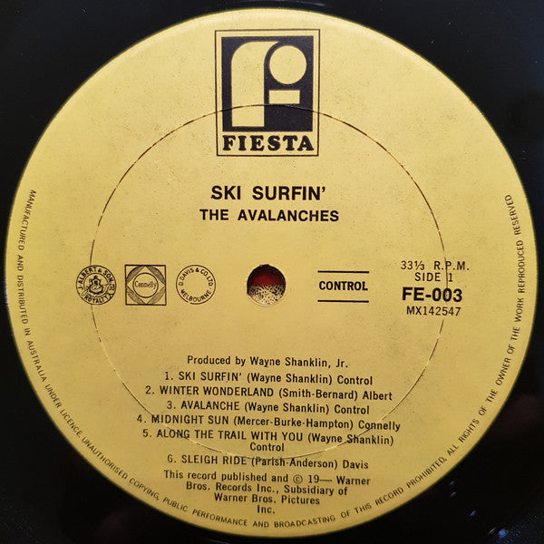 The Avalanches – Ski Surfin' LP vinyl record, image 3 of 4