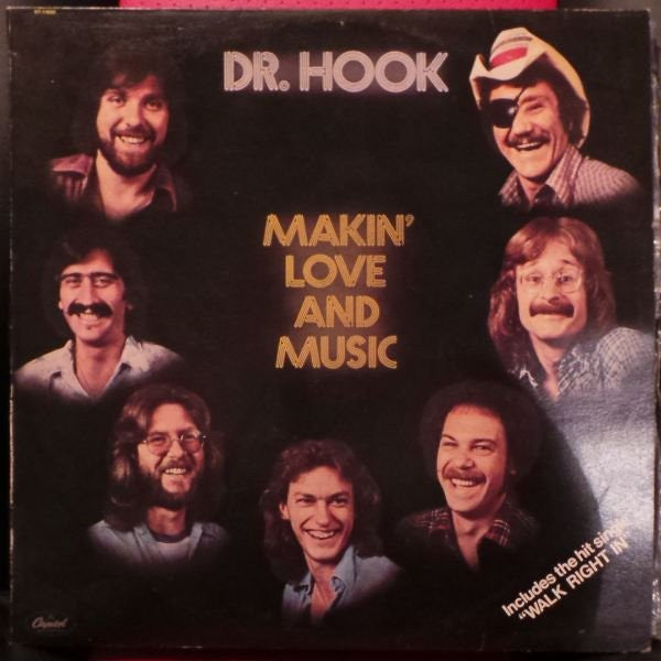 Dr. Hook – Makin' Love And Music LP vinyl record, image 1 of 4