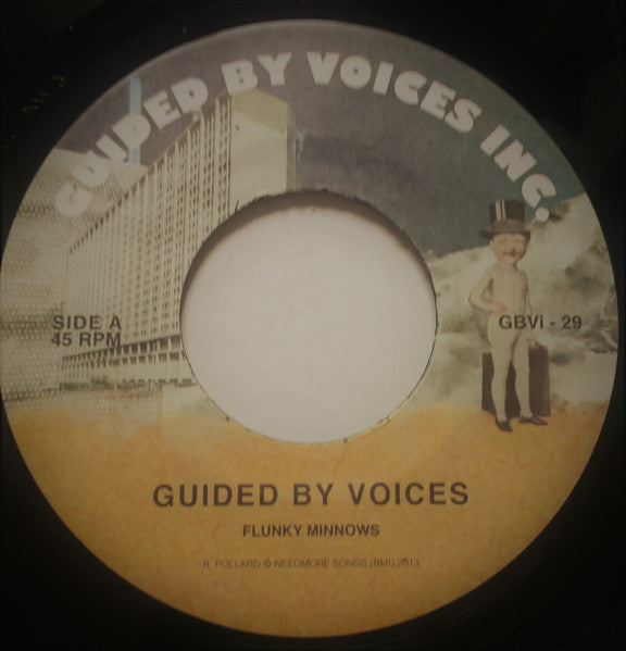 Guided By Voices – Flunky Minnows b/w Jellypop Smiles 7" vinyl record, image 3 of 4