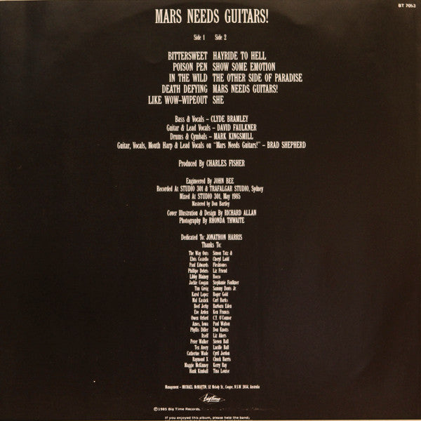 Hoodoo Gurus – Mars Needs Guitars! LP vinyl record, image 4 of 6