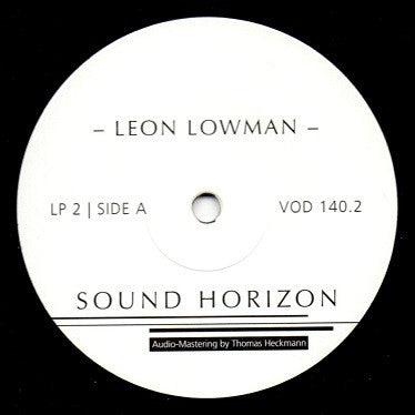 Leon Lowman – Recordings 80-82 (2xLP) LP vinyl record, image 4 of 5