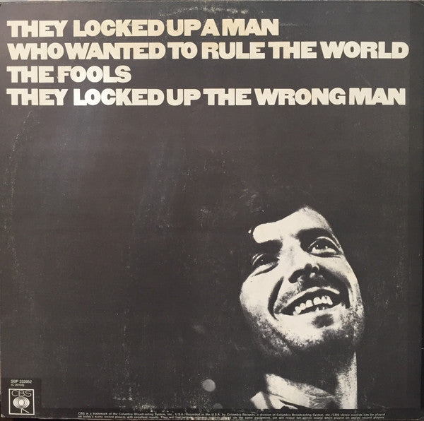 Leonard Cohen – Songs Of Love And Hate LP vinyl record, image 2 of 4