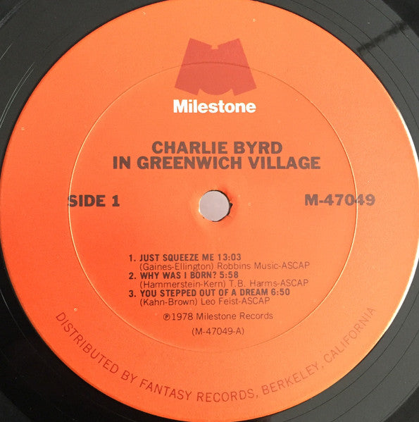 Charlie Byrd – In Greenwich Village (2xLP) LP vinyl record, image 5 of 8