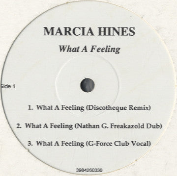 Marcia Hines – What A Feeling 12" vinyl record, image 1 of 3