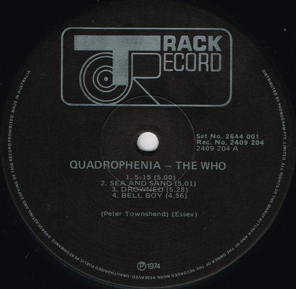 The Who – Quadrophenia (2xLP) LP vinyl record, image 5 of 10