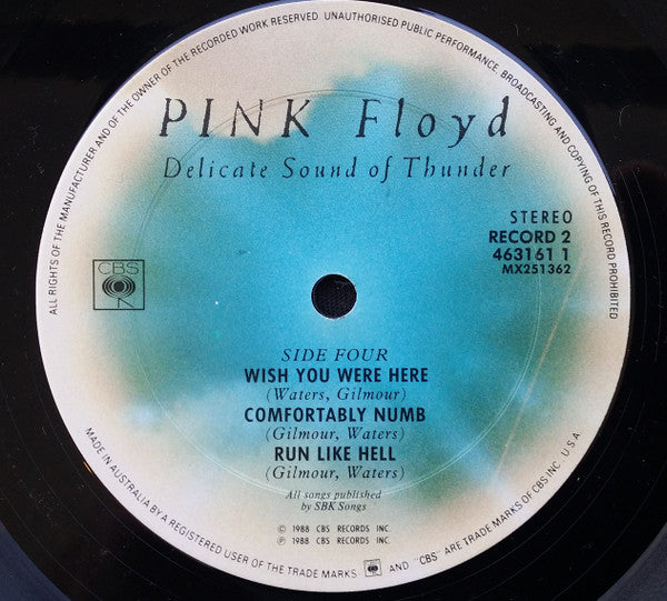 Pink Floyd – Delicate Sound Of Thunder (2xLP) LP vinyl record, image 8 of 10