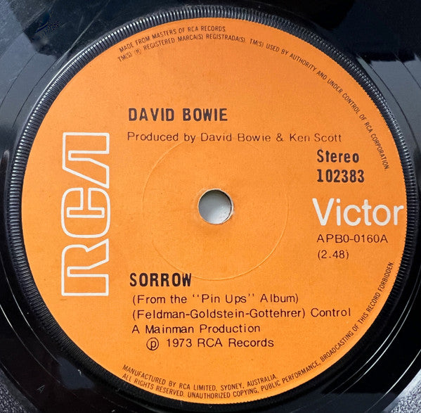 David Bowie – Sorrow