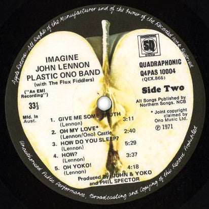 John Lennon – Imagine LP vinyl record, image 4 of 8