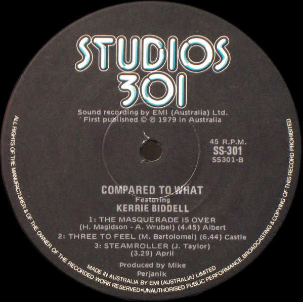 Kerrie Biddell, Compared To What – Compared To What Featuring Kerrie Biddell LP vinyl record, image 4 of 6