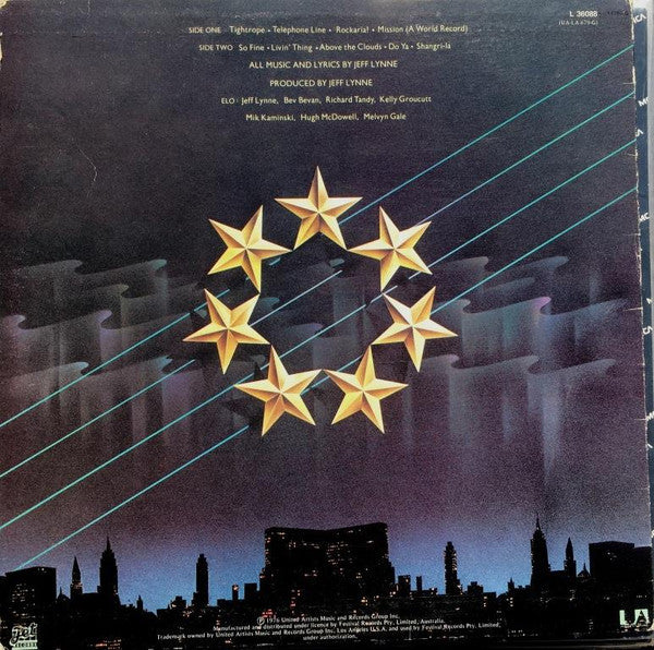 Electric Light Orchestra – A New World Record LP vinyl record, image 2 of 6
