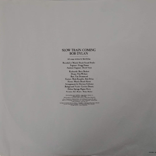 Bob Dylan – Slow Train Coming LP vinyl record, image 6 of 6