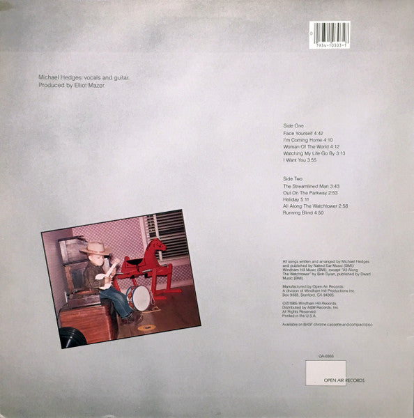Michael Hedges – Watching My Life Go By LP vinyl record, image 2 of 7