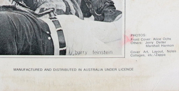 The Mothers – Absolutely Free LP vinyl record, image 3 of 5