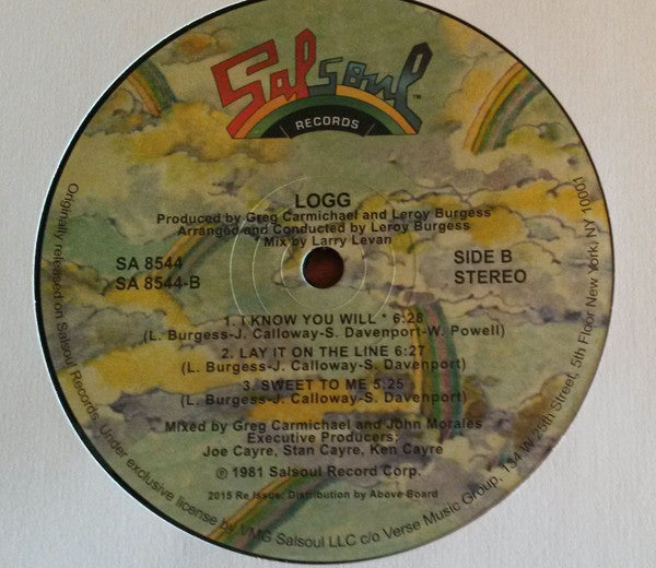 Logg – Logg LP vinyl record, image 4 of 4
