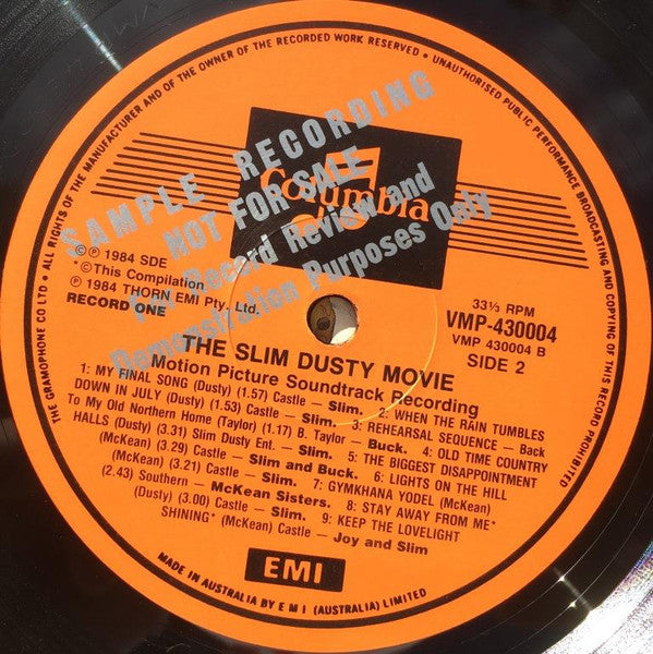 Slim Dusty – The Slim Dusty Movie (Original Motion Picture Soundtrack) (2xLP) LP vinyl record, image 6 of 10