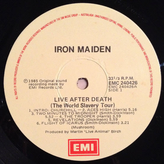 Iron Maiden – Live After Death (2xLP) LP vinyl record, image 4 of 10