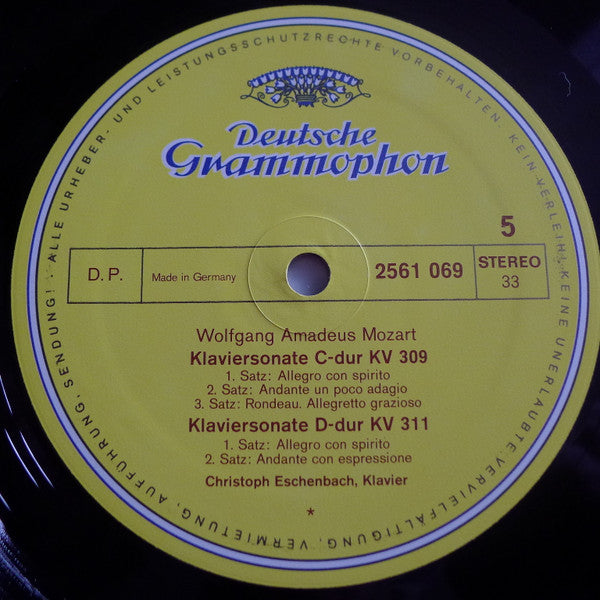 Wolfgang Amadeus Mozart, Christoph Eschenbach – Sonaten - Gesamtausgabe · Complete · Integrale (7xLP) LP vinyl record, image 7 of 10