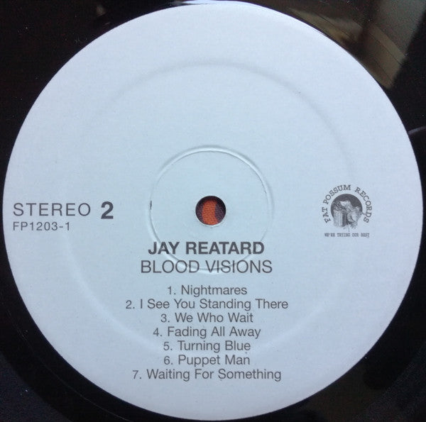 Jay Reatard – Blood Visions LP vinyl record, image 4 of 4