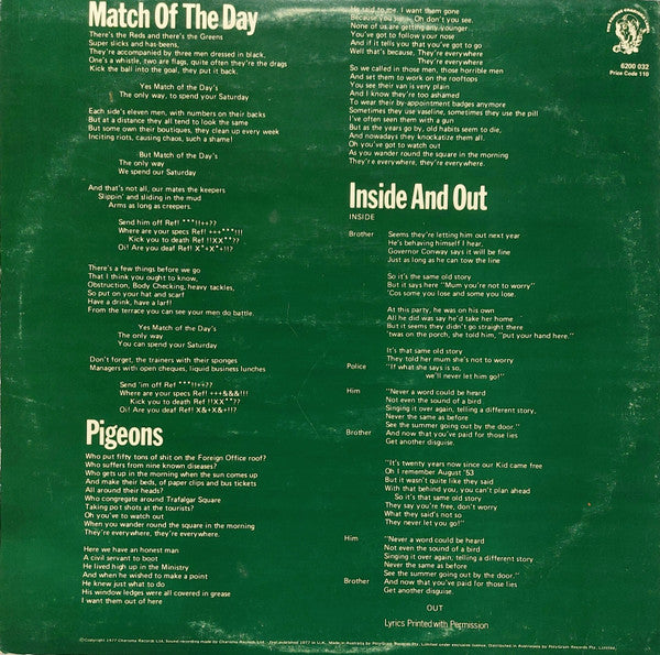Genesis – Spot The Pigeon 12" vinyl record, image 2 of 4