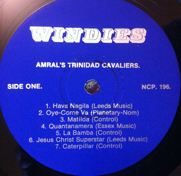 Amral's Trinidad Cavaliers – Fantastic Steel Drum Orchestra LP vinyl record, image 4 of 4