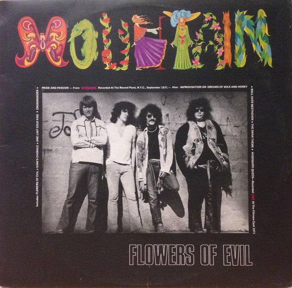 Mountain – Flowers Of Evil LP vinyl record, image 1 of 6