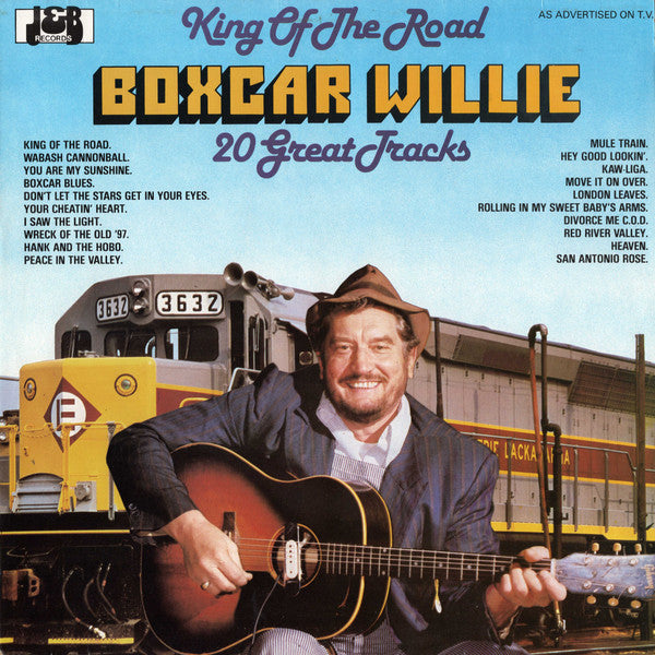 Boxcar Willie – King Of The Road 20 Great Tracks LP vinyl record, image 1 of 4
