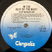 Pat Benatar – In The Heat Of The Night LP vinyl record, image 3 of 4