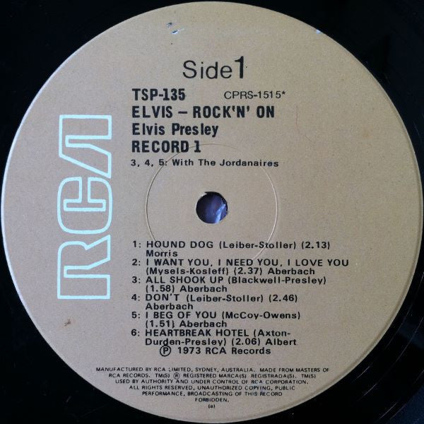 Elvis Presley – Rock 'N' On (2xLP) LP vinyl record, image 2 of 7