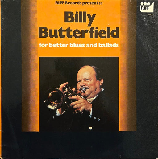 Billy Butterfield – For Better Blues And Ballads LP vinyl record, image 1 of 5