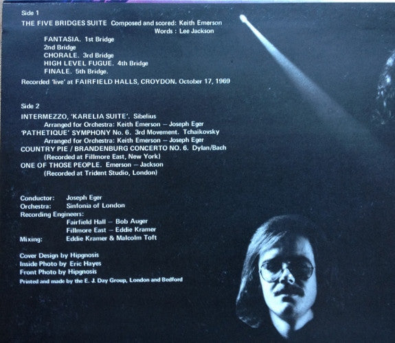 The Nice – Five Bridges LP vinyl record, image 7 of 8