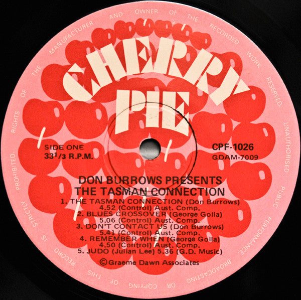 Don Burrows – The Tasman Connection LP vinyl record, image 3 of 4